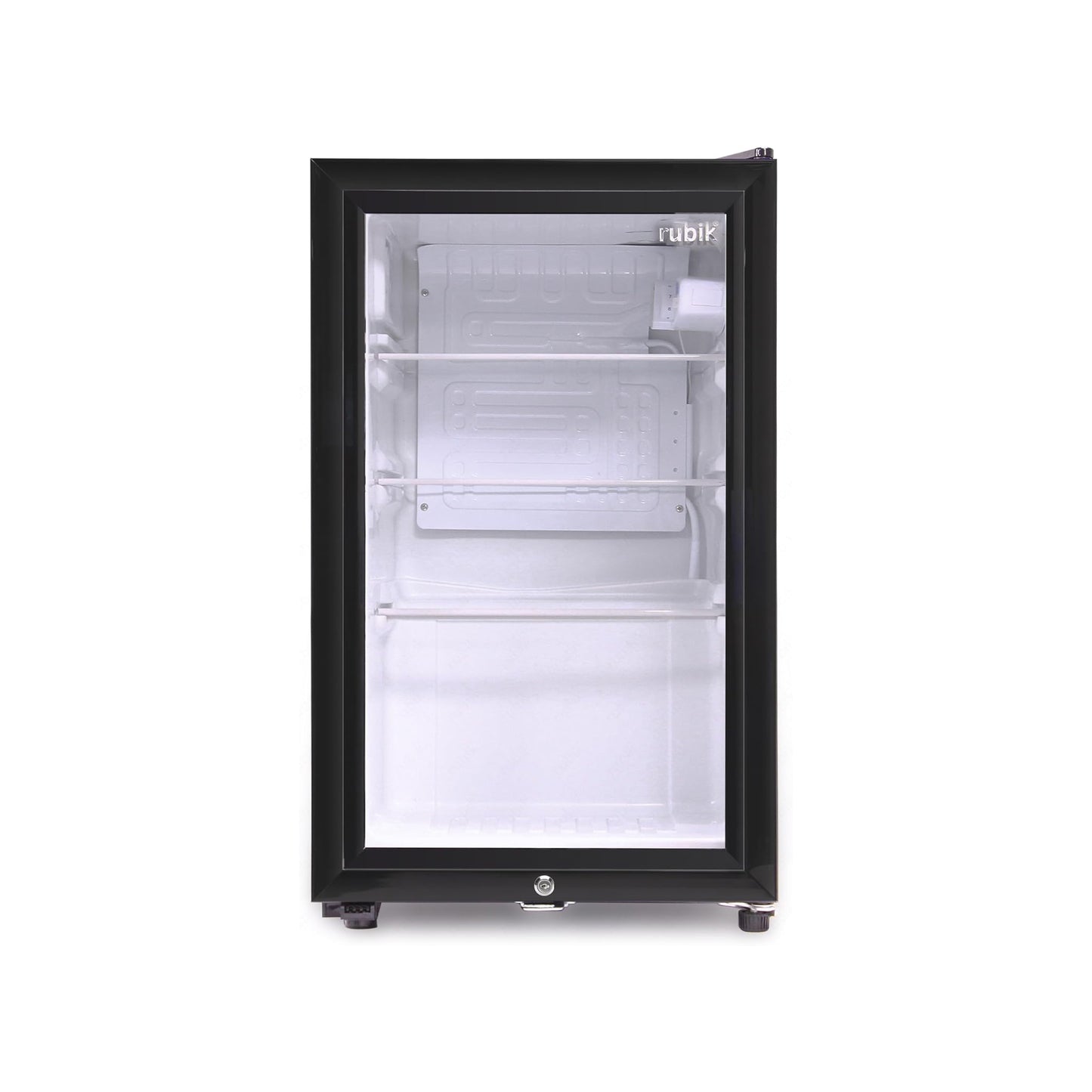 Rubik 62L Glass Door Mini Fridge, RBJC-62-HCWB