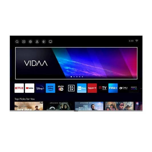 Nobel 85 inch Smart TV - 4K, UHD85VID
