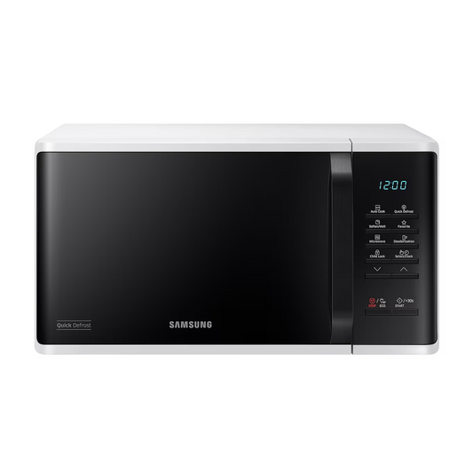 Samsung 23L Solo Microwave Oven with Quick Defrost, MS23K3513AW