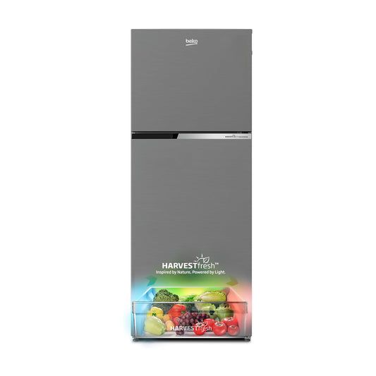 Beko 409L Double Door Refrigerator, RDNT401XS