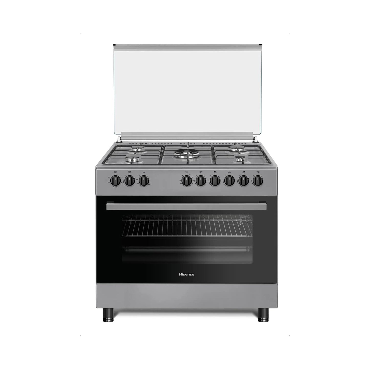 Hisense 90X60 Cm 5 Burner Cooking Range, HGI9B20S