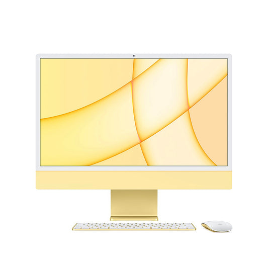 Apple iMac (24-inch, Apple M1 chip with 8‑core CPU and 8‑core GPU, 8GB RAM, 256GB) - Gold