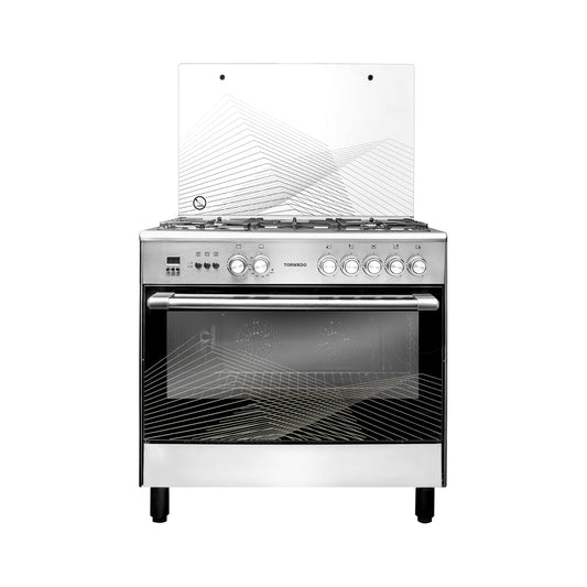 Tornado 90X60 Cm 5 Burner Cooking Range, 9T10HLA1X0ASG