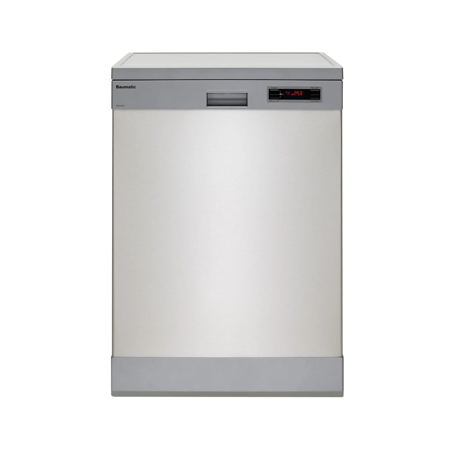 Baumatic 16 Place Stainless Steel Freestanding Dishwasher, BDW16BS