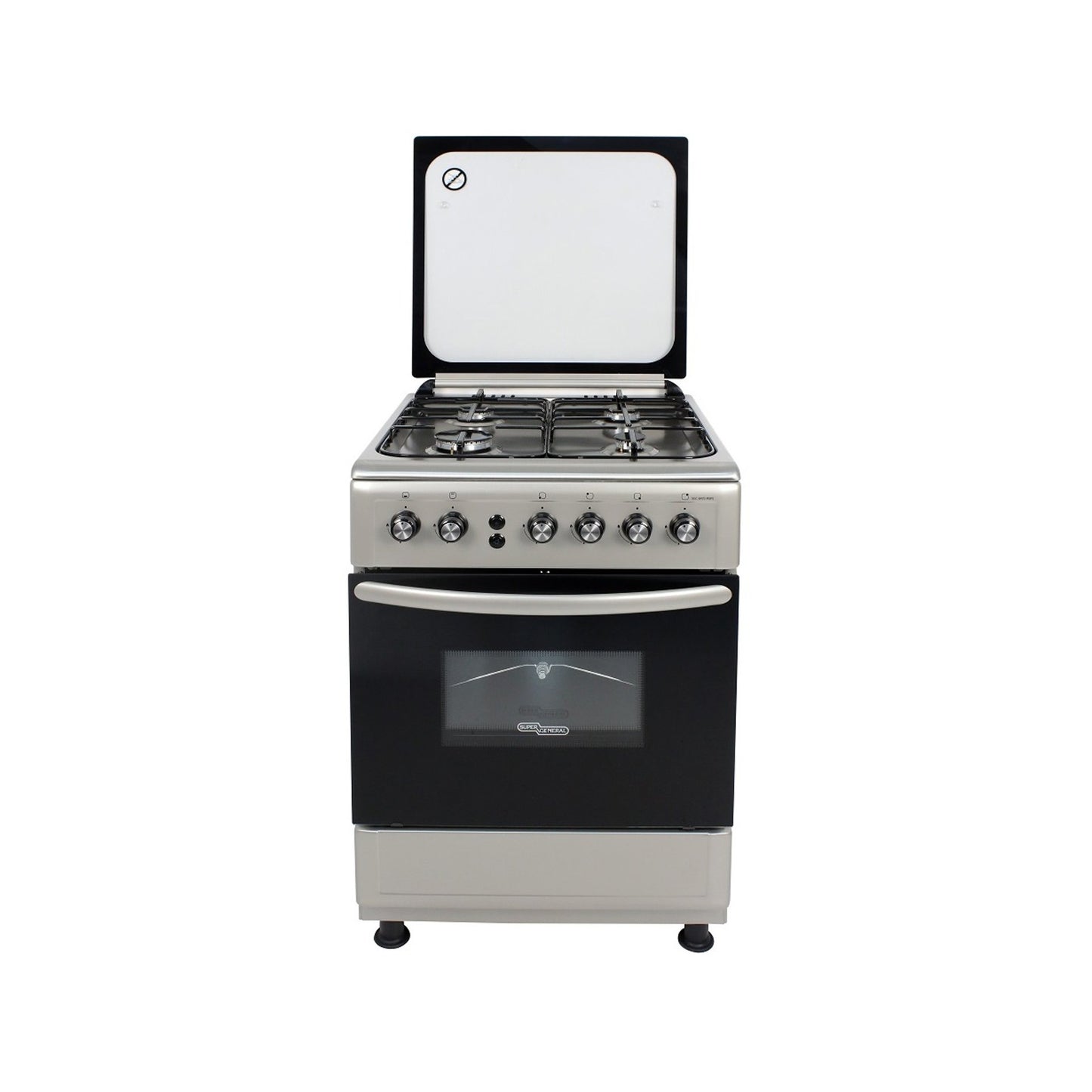 Super General 60X60 Cm 4 Burner Cooking Range, SGC6470MSFS