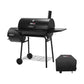 Royal Gourmet Charcoal Grill Offset Smoker with Cover, CC1830SC