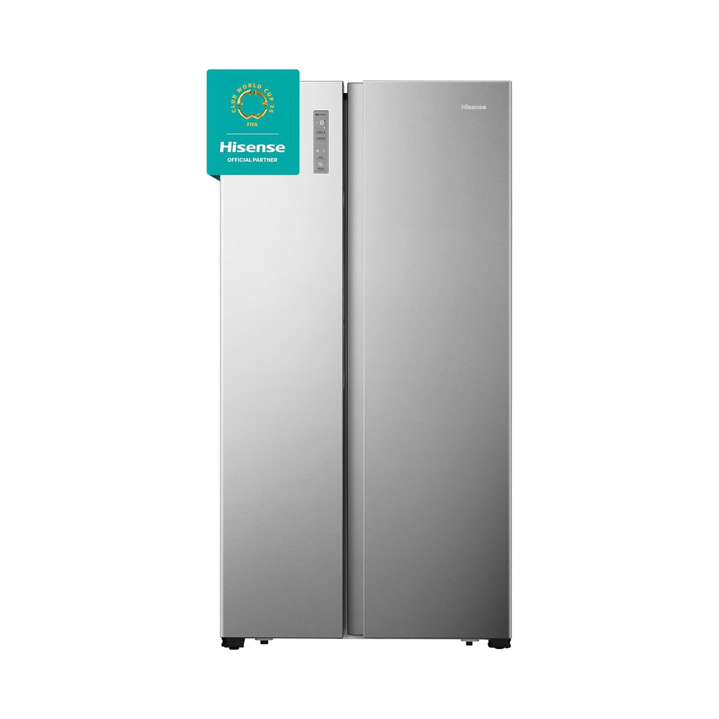 Hisense 670L Side By Side Refrigerator, RS3P725NAI