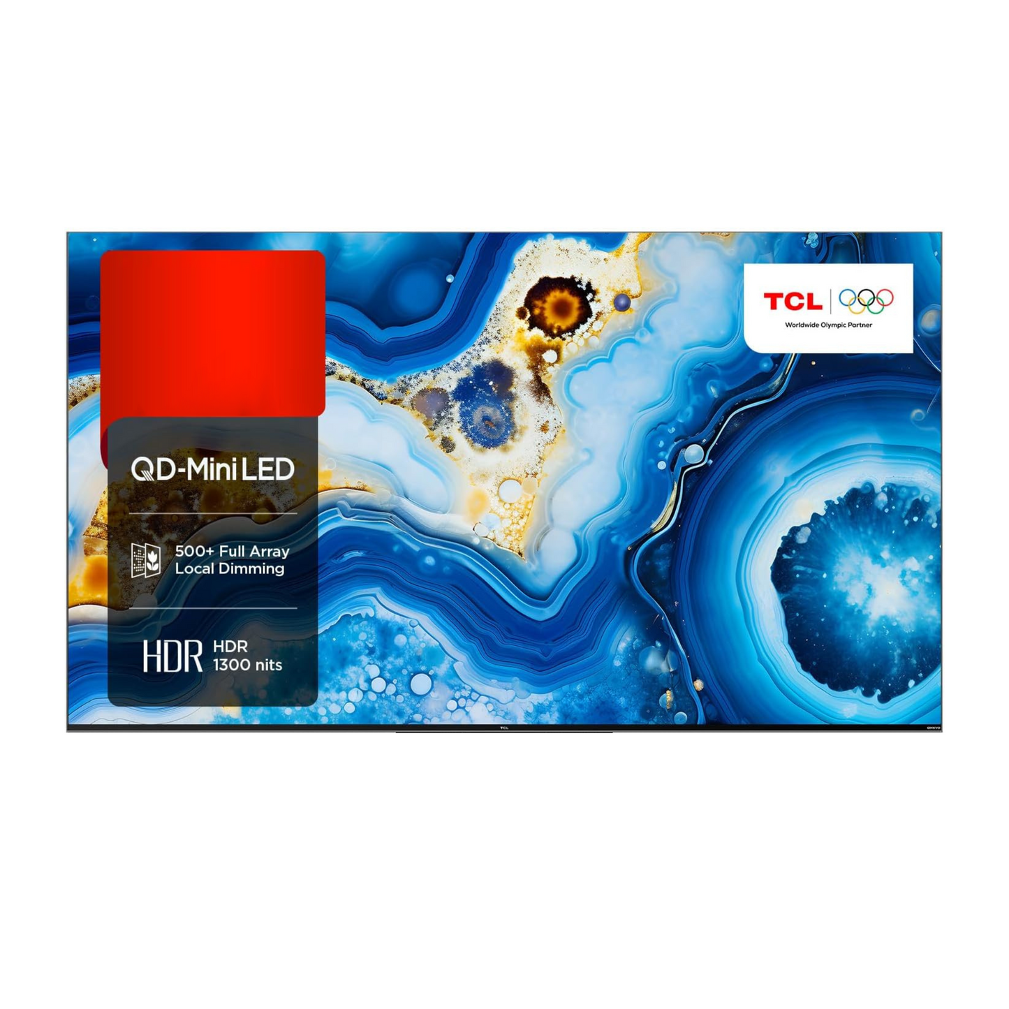 TCL 65 inch Smart QLED Mini LED TV - 4K - 144Hz, 65C835