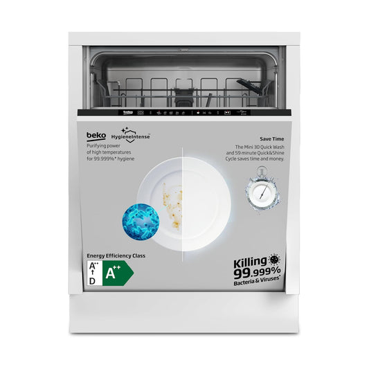 Beko 13 Place Built-in Dishwasher, DVN04X20S