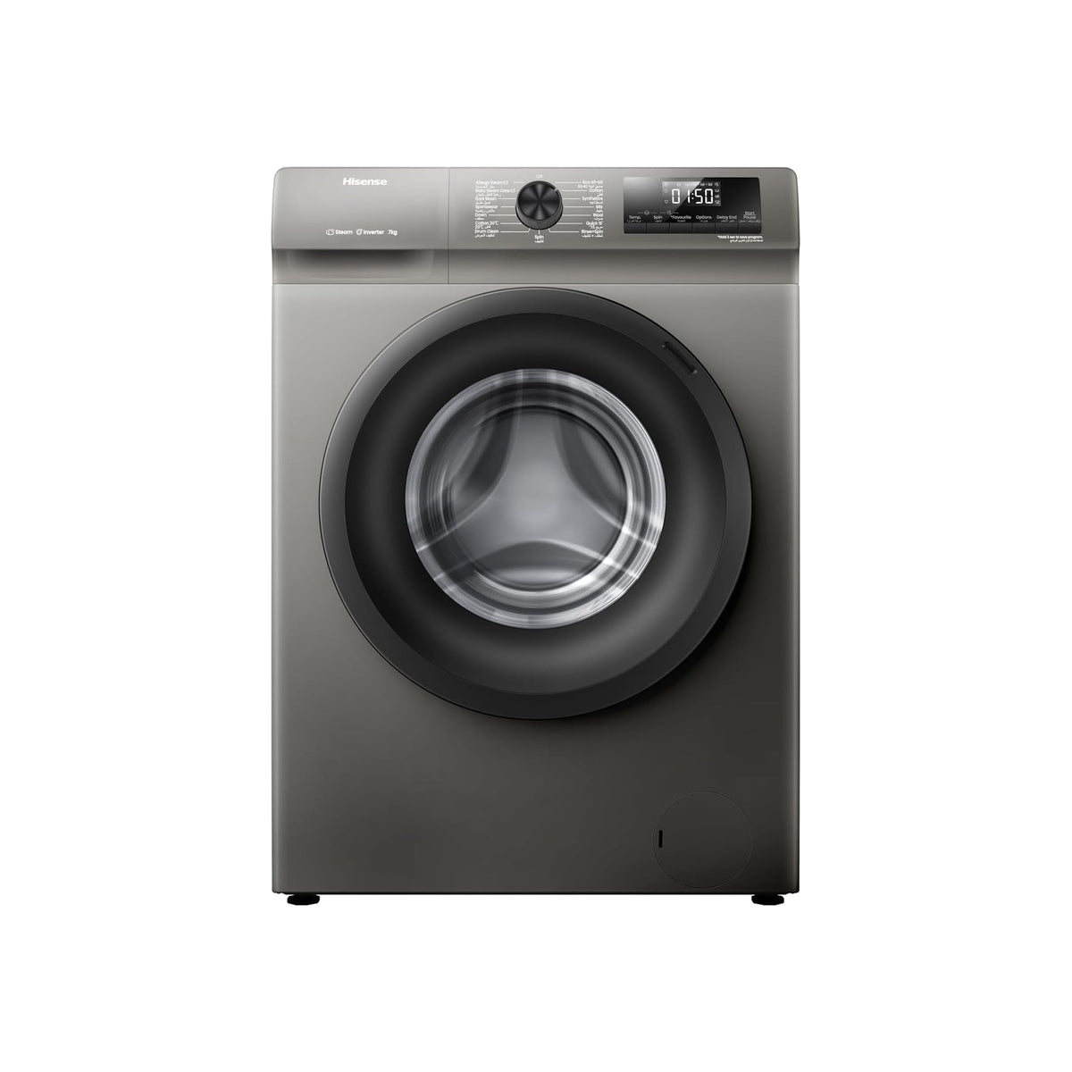 Hisense 7KG Fully Automatic Washing Machine, WFQP7012JT/P