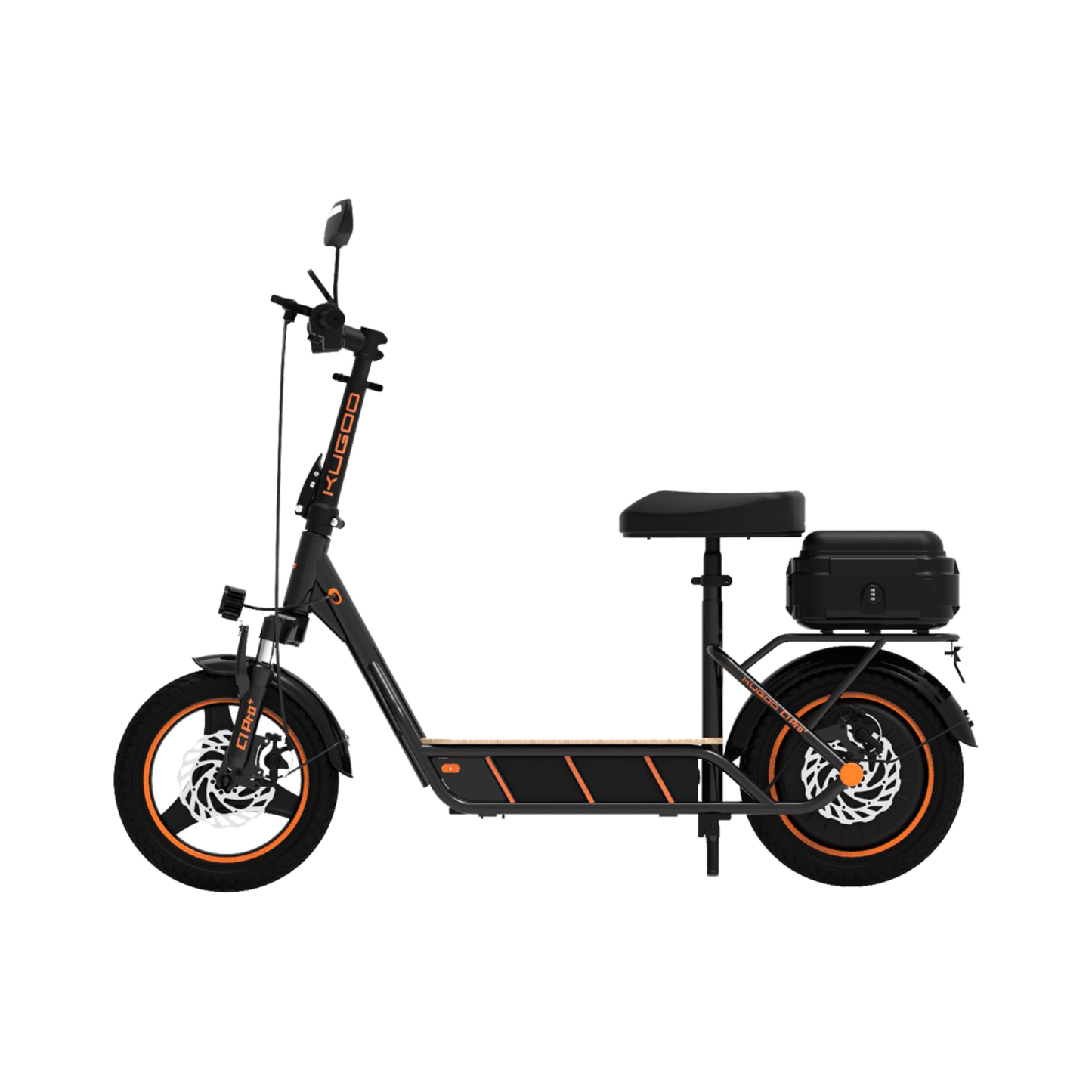 Kugoo Electric Scooter 500W 35KM Range 50KM Speed, C1 Pro Plus