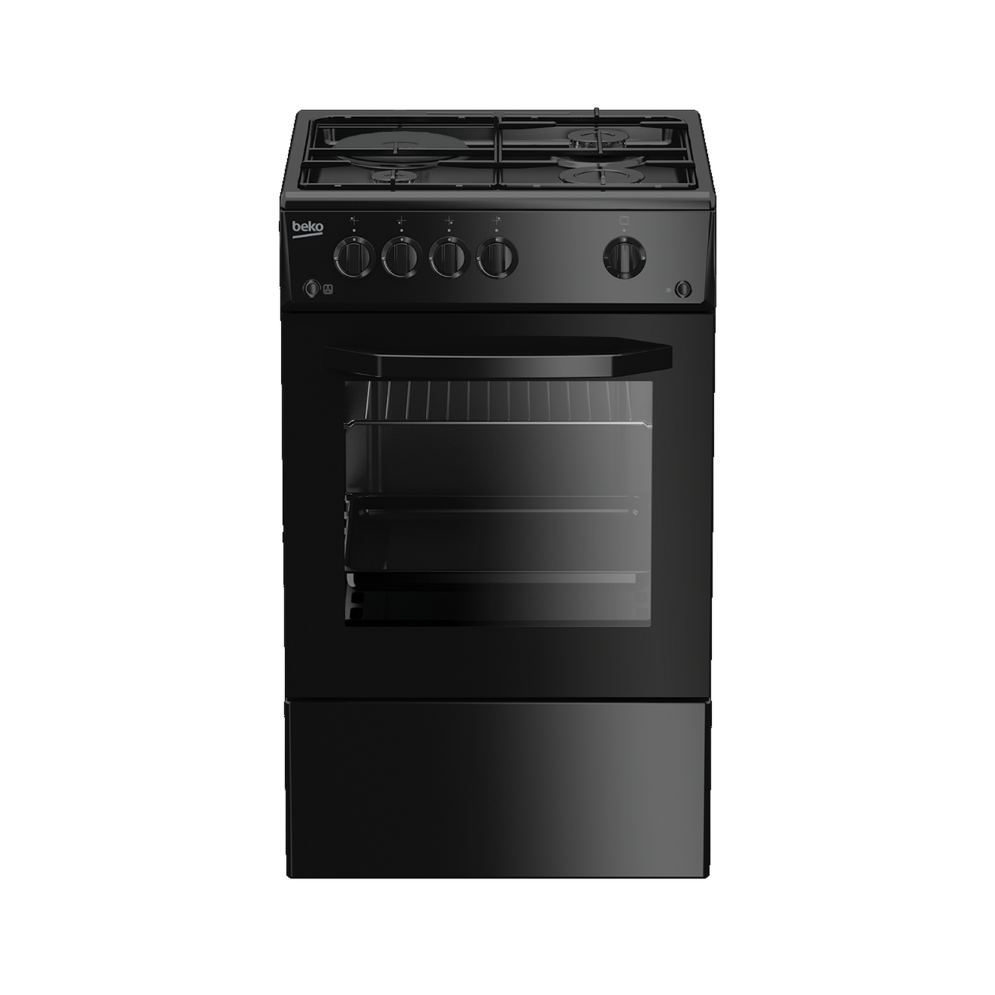 Beko 50X50 Cm 1 Electric 3 Gas Burner, CSG 43010 GB