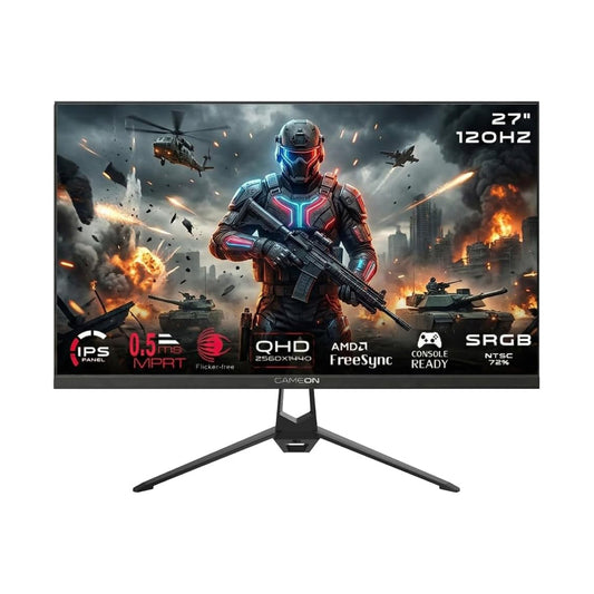 Gameon 27 inch  FHD Gaming Monitor - 120Hz, GOES27FHD120IPS