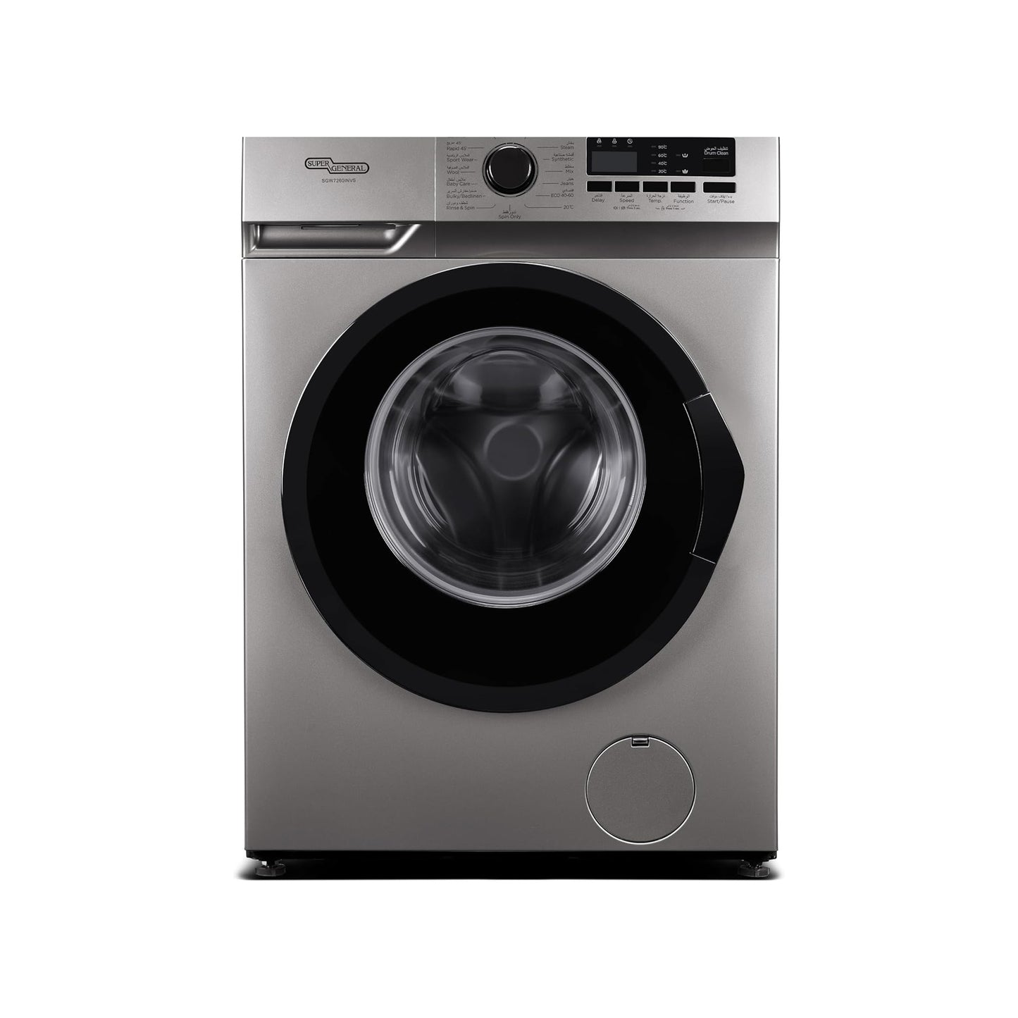 Super General 7KG Fully Automatic Washing Machine, SGW7260INV