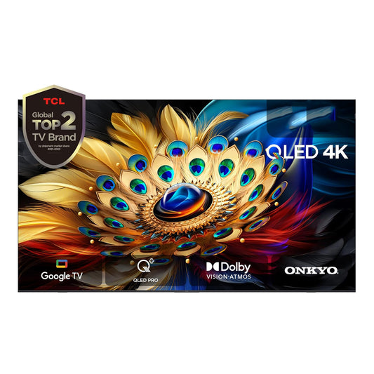 TCL 55 inch Android Smart QLED TV - 4K, 55C655