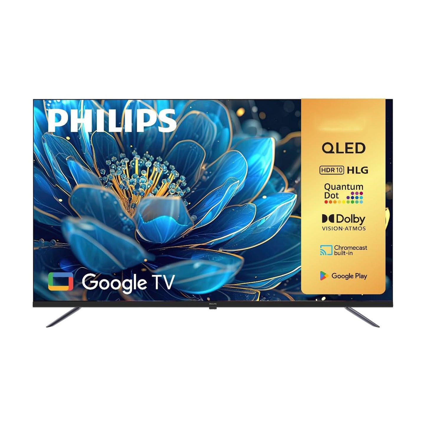 Philips 50 inch Android Smart QLED TV - 4K, 50PQT8169