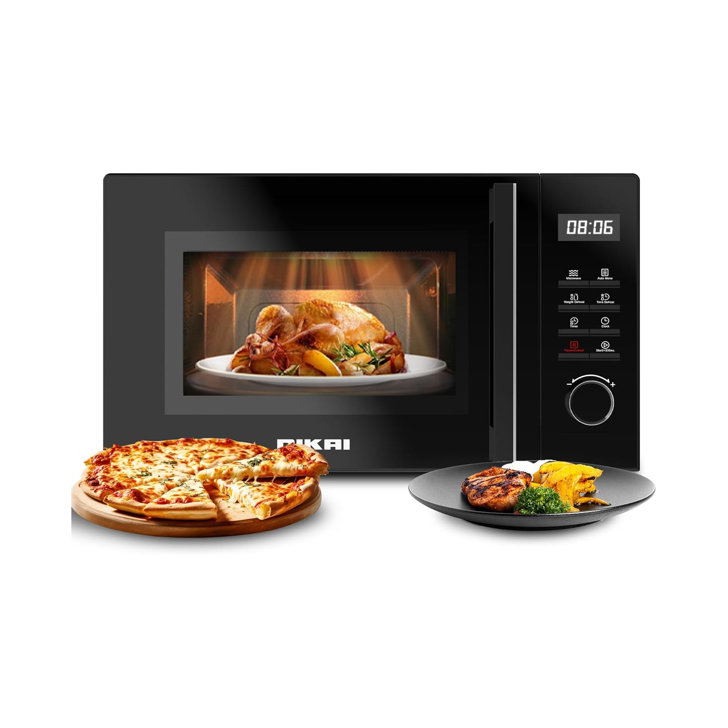Nikai 25L Microwave Oven, NMO2610DB