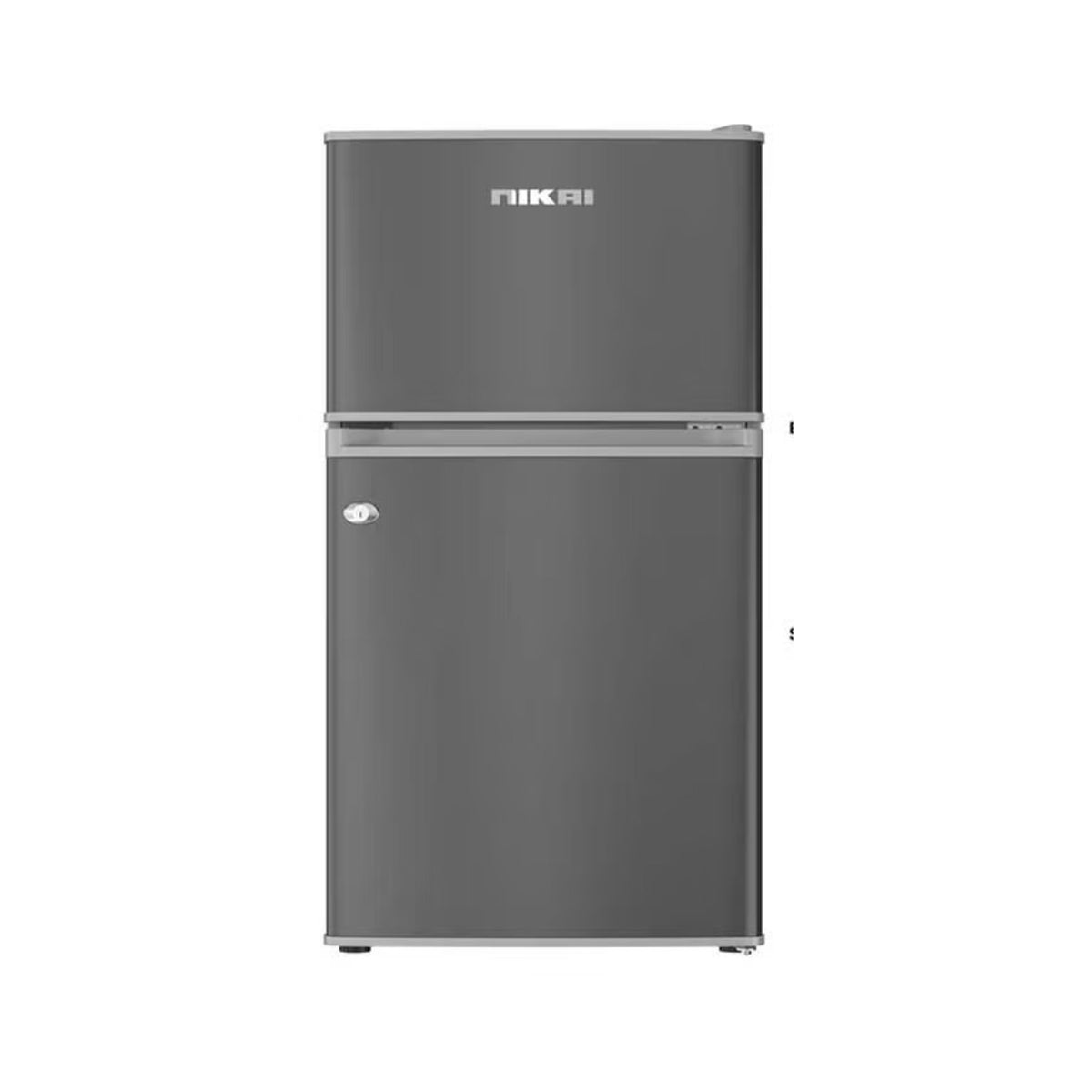 Nikai 135L Double Door Refrigerator, NRF-135DDS