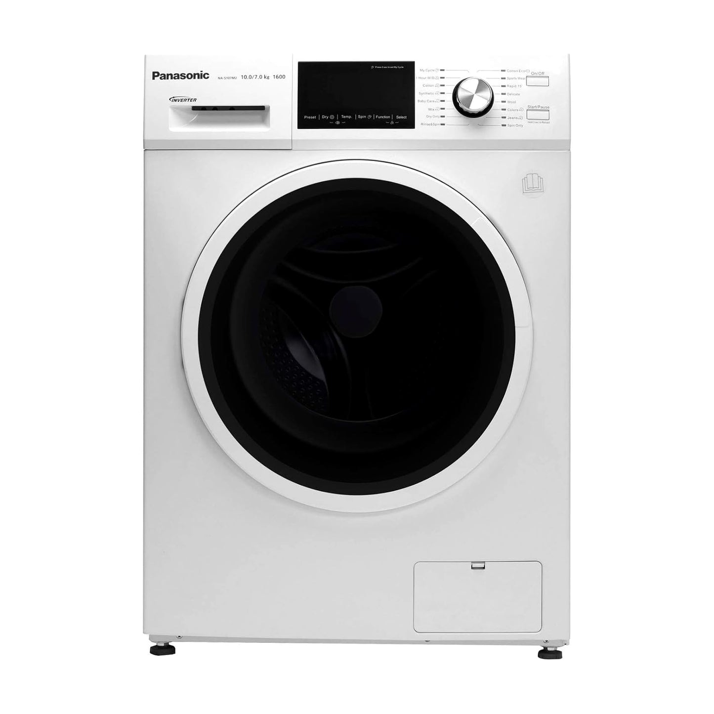 Panasonic 10+7KG Washer and Dryer, NA-S107M2WAE