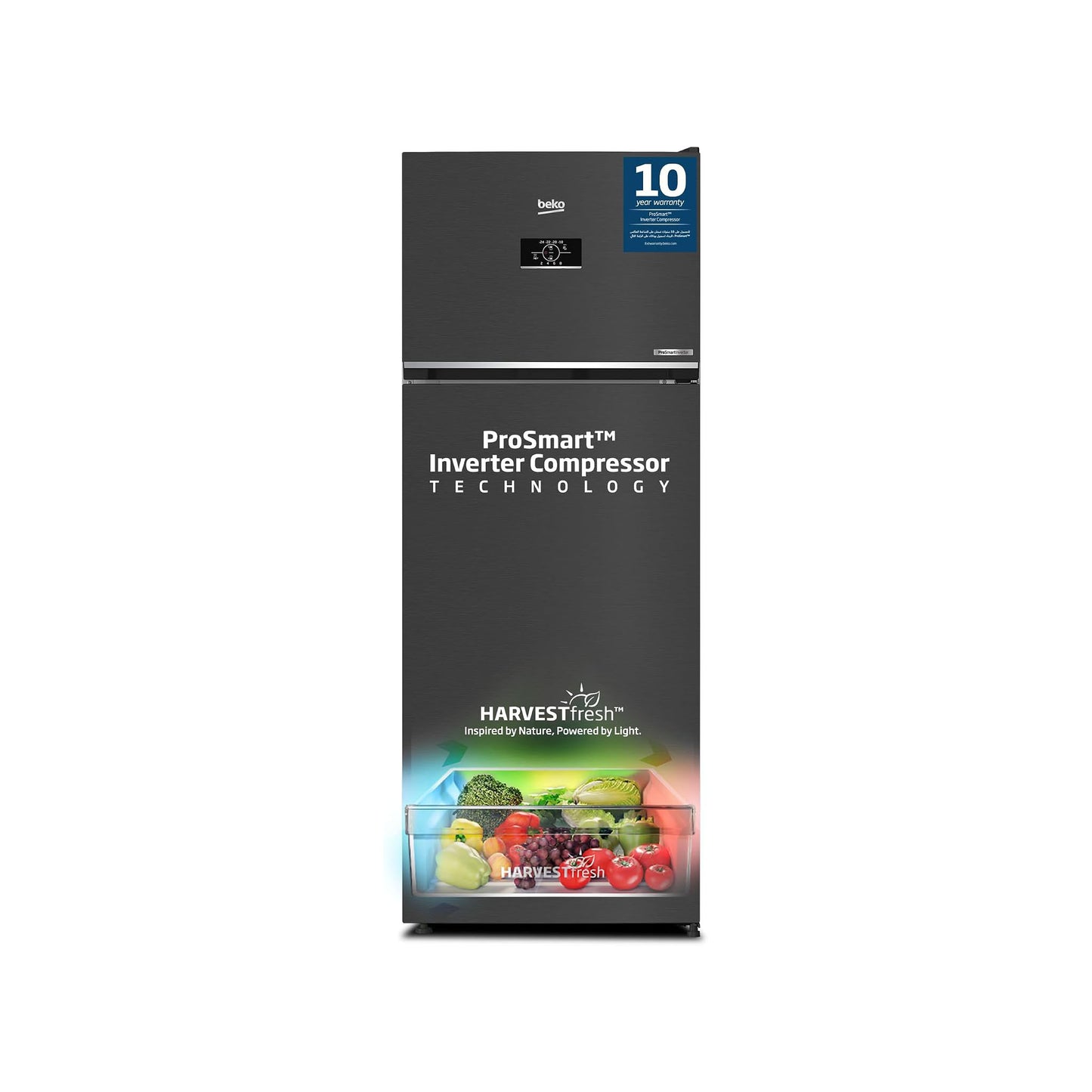 Beko 455L Top Mount Refrigerator, RDNG455DDI