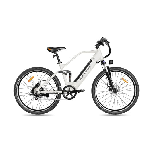 Wind Horse F2 Urban Commuter E Bike - White, F3
