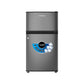KROME 138L Double Door Refrigerator, KR-RF138DDSG