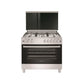 Westpoint 90X60 Cm 5 Burner Gas Cooker, WCLR-9650G0CIID