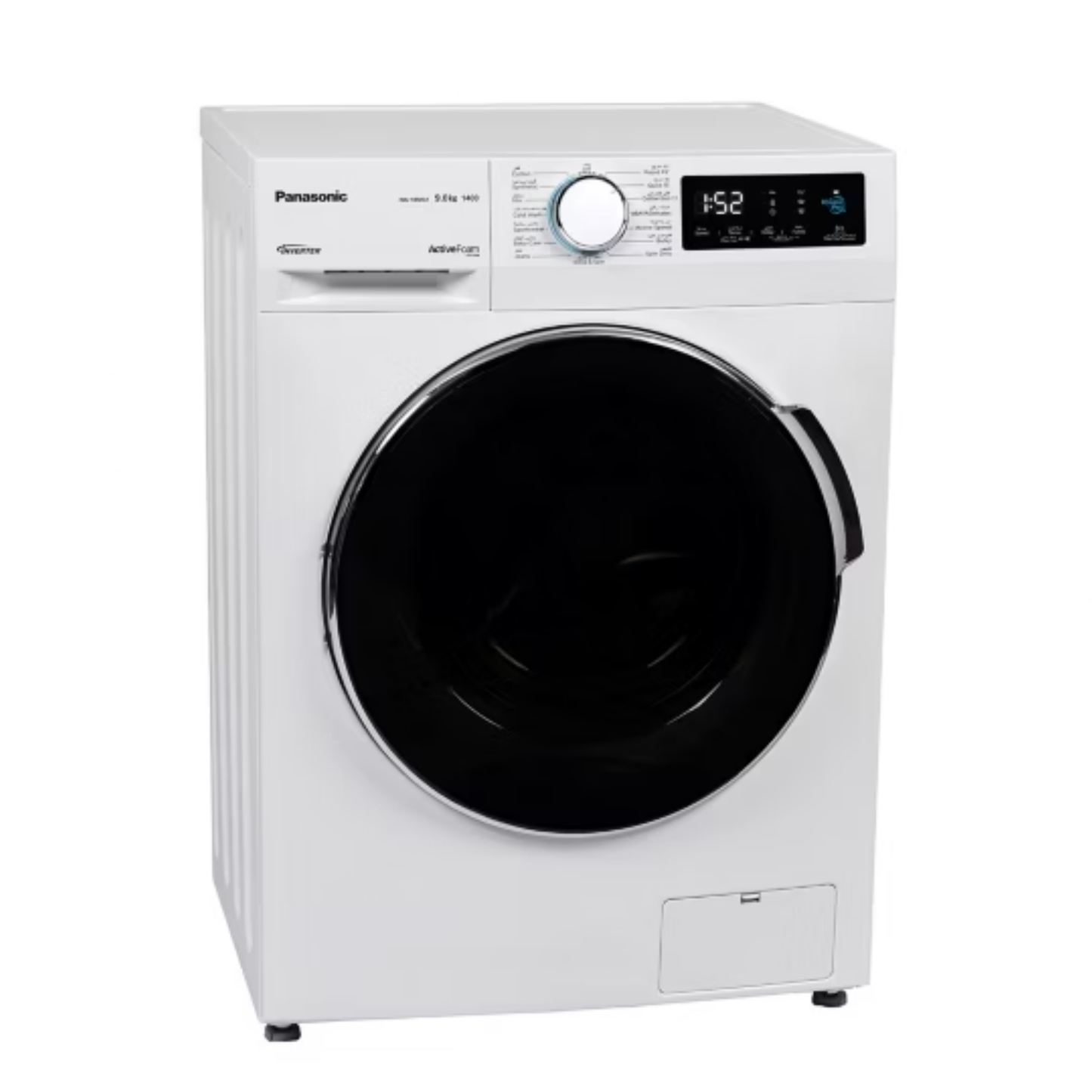 Panasonic 9kg Front Loading Washing Machine (White), NA-18MG1WAE