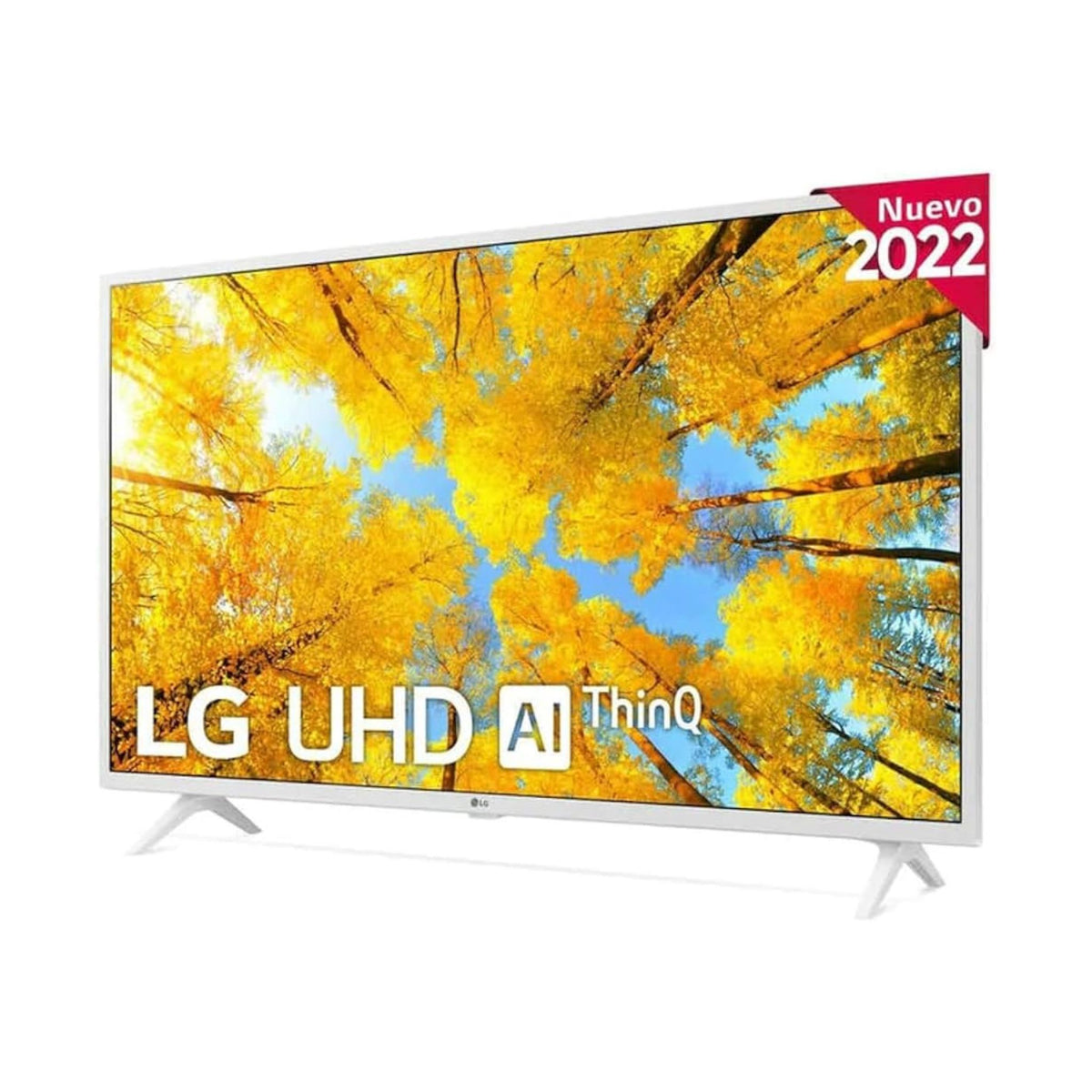 LG 43 inch Smart TV - 4K - White, 43UQ76