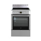 Beko 60X60 Cm 4 Burner Electric Cooking Range, FBM67320XDS