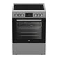 Beko 60X60 Place Free Standing Ceramic Electric Cooker - FBM67320XDS