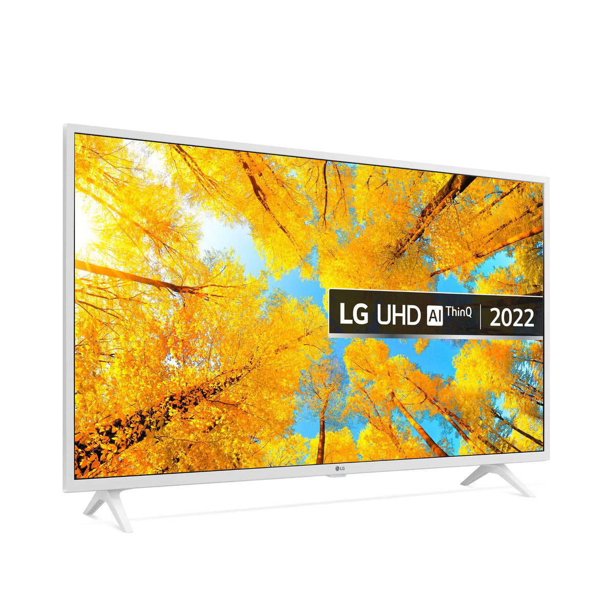 LG 43 inch Smart TV - 4K - White, 43UQ76