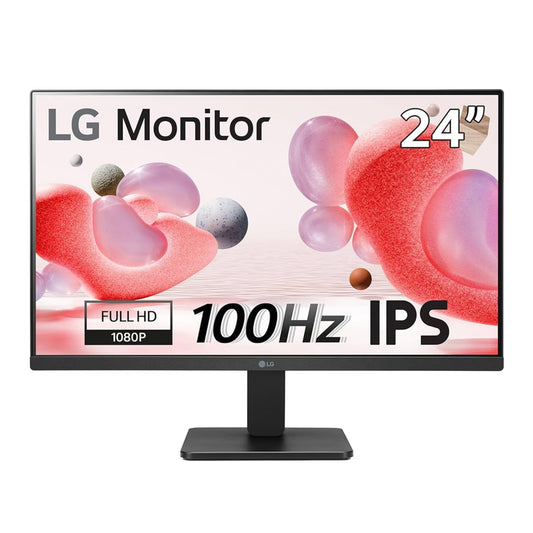 LG 24 inch Full HD Curved VA Monitor - 100Hz, 24U421A-B