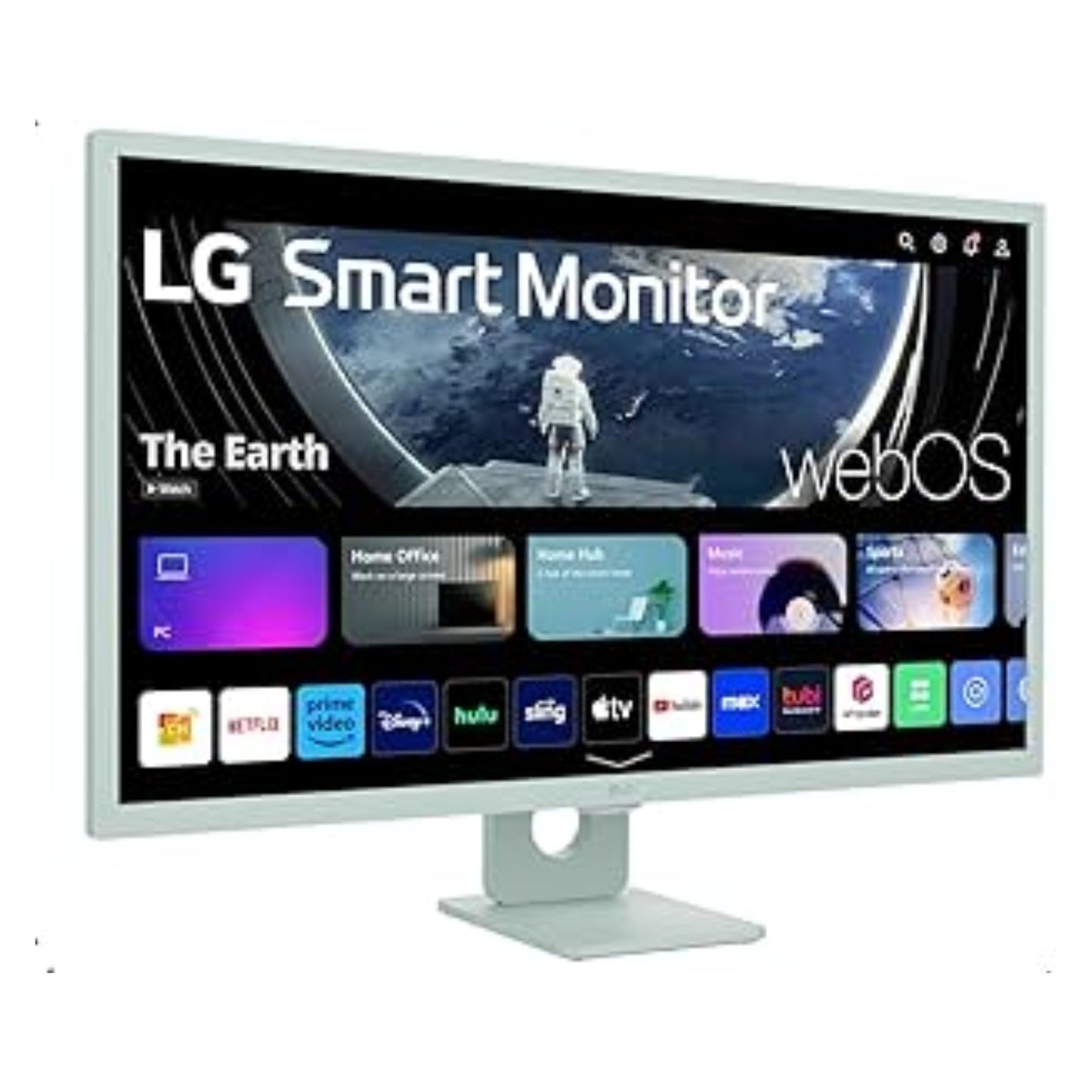 LG 32 inch FULL HD IPS Smart Monitor - 60Hz,  32SR50F-W