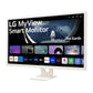 LG 32 inch FULL HD IPS Smart Monitor - 60Hz,  32SR50F-W