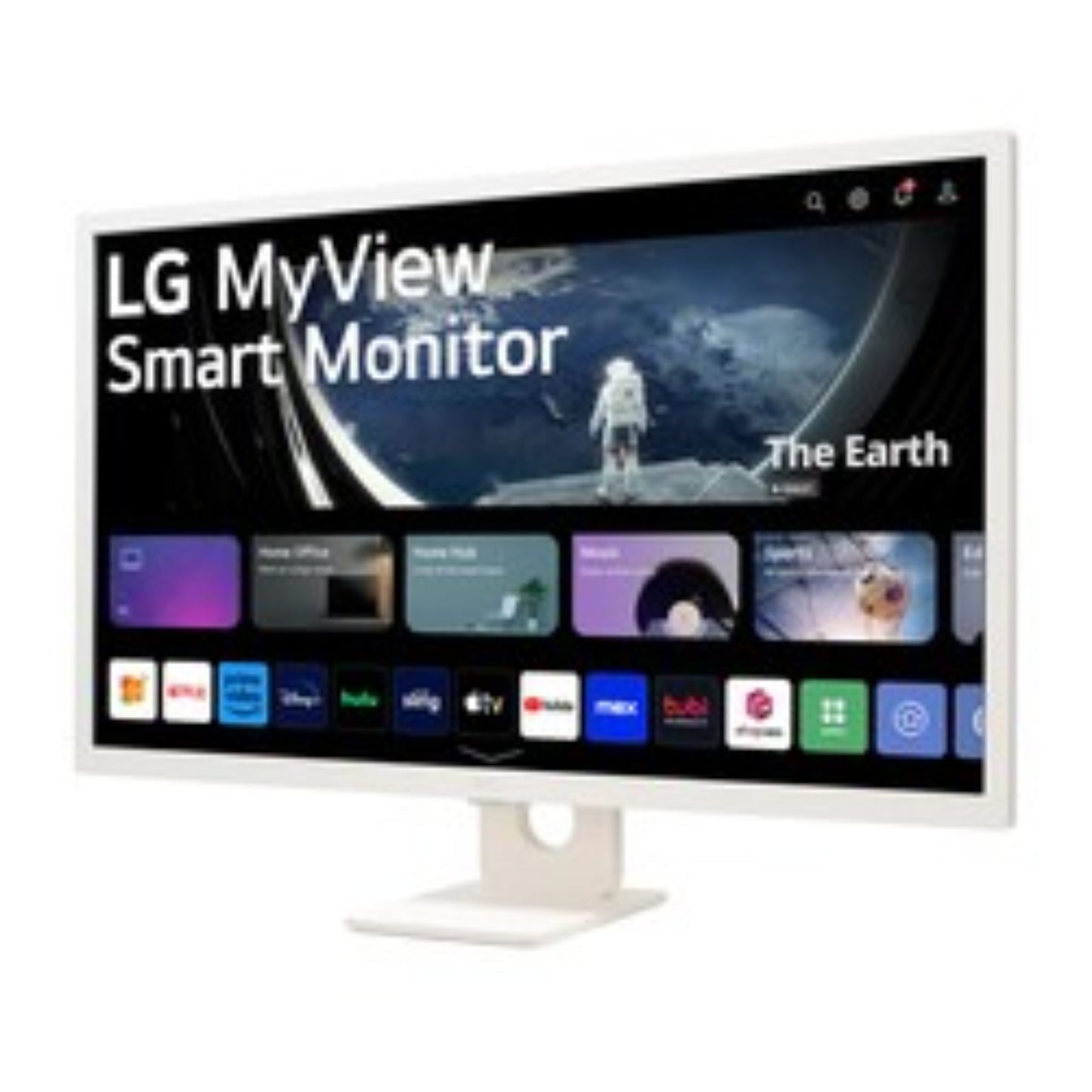 LG 32 inch FULL HD IPS Smart Monitor - 60Hz,  32SR50F-W