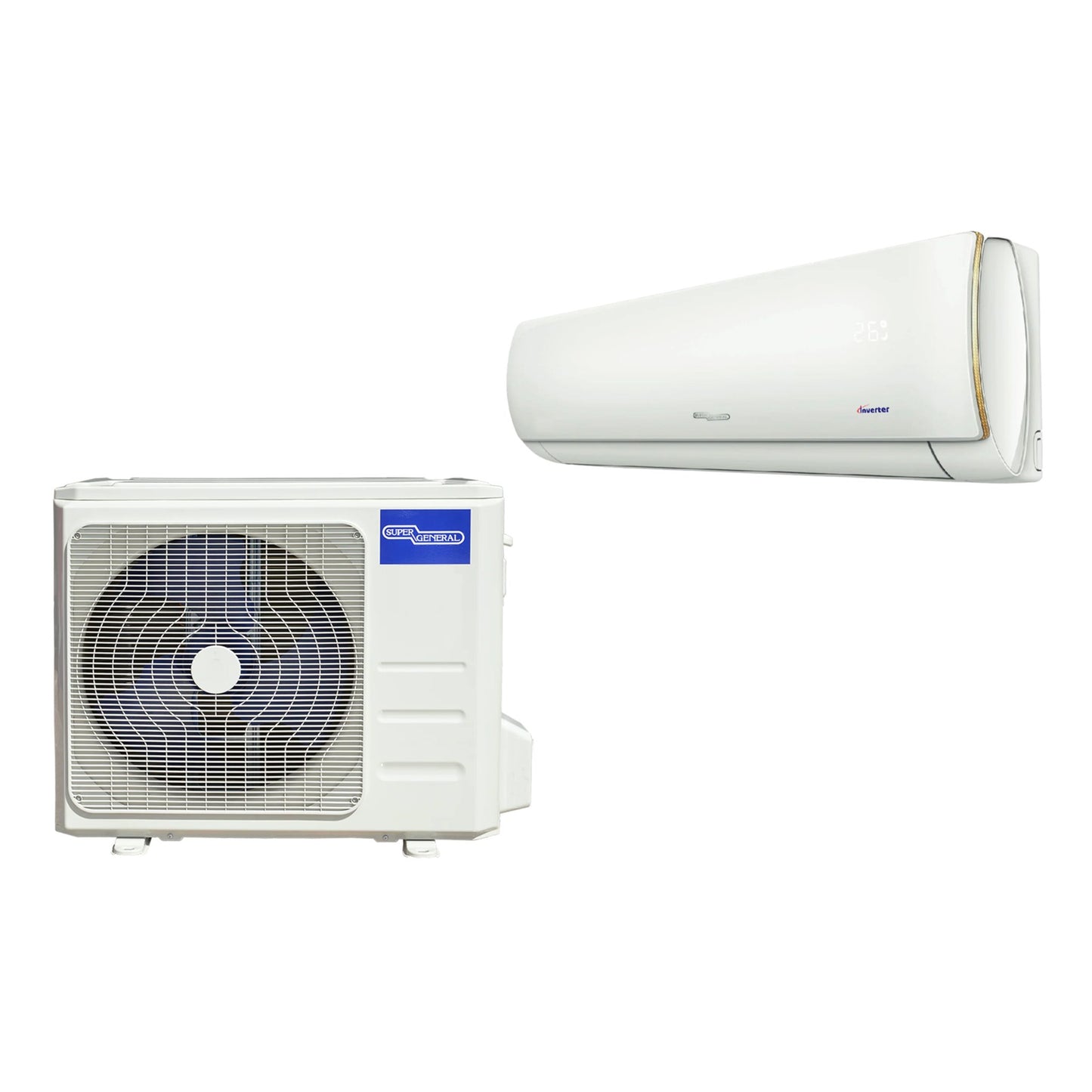 Super General 1.5 Ton Inverter T3 Split Air Conditioner - SGS181Ei