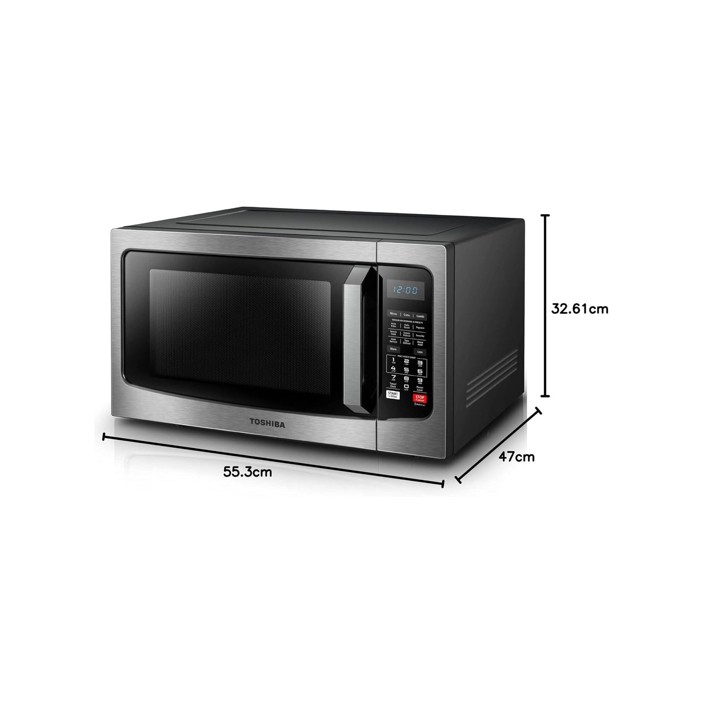 Toshiba 42L Convection Microwave Oven, MM-EC42S(BS)
