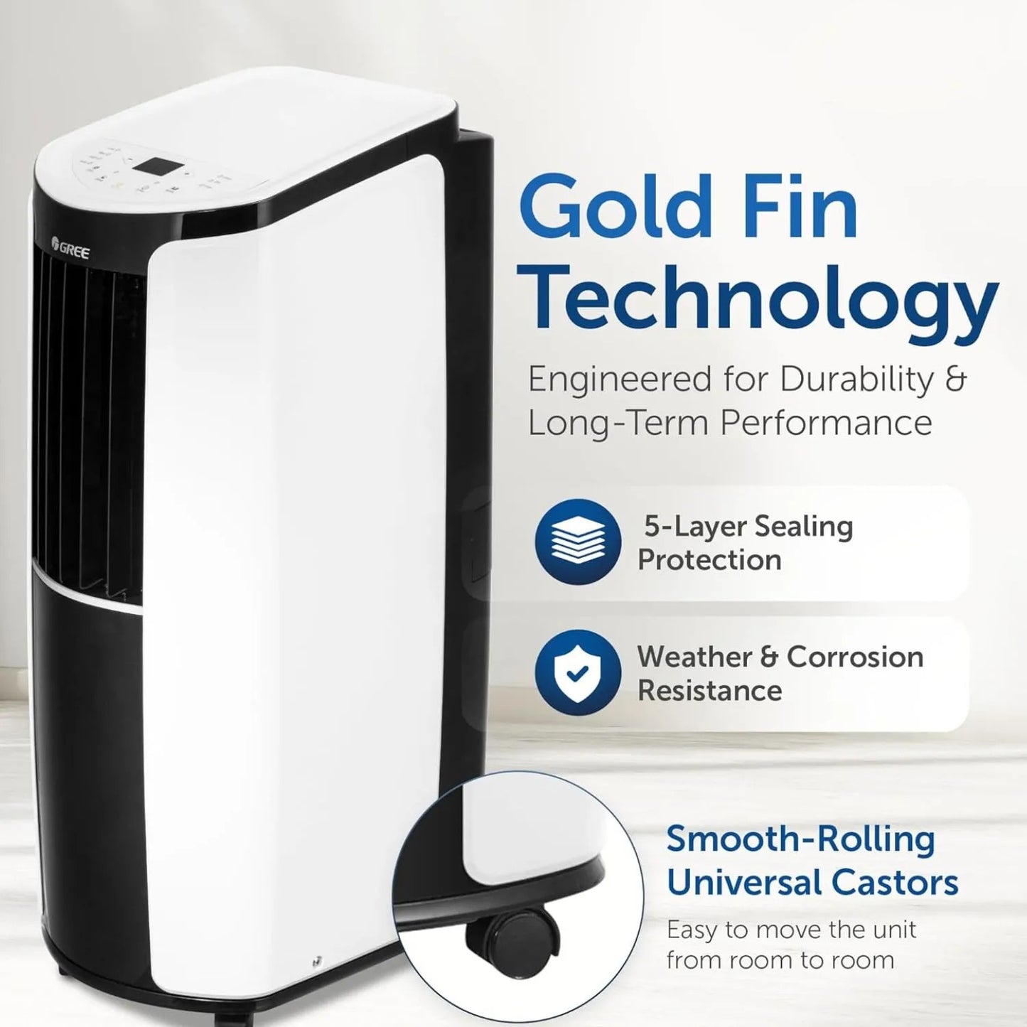 Gree 1.5 Ton Portable Air Conditioner, CMATIC-18C1