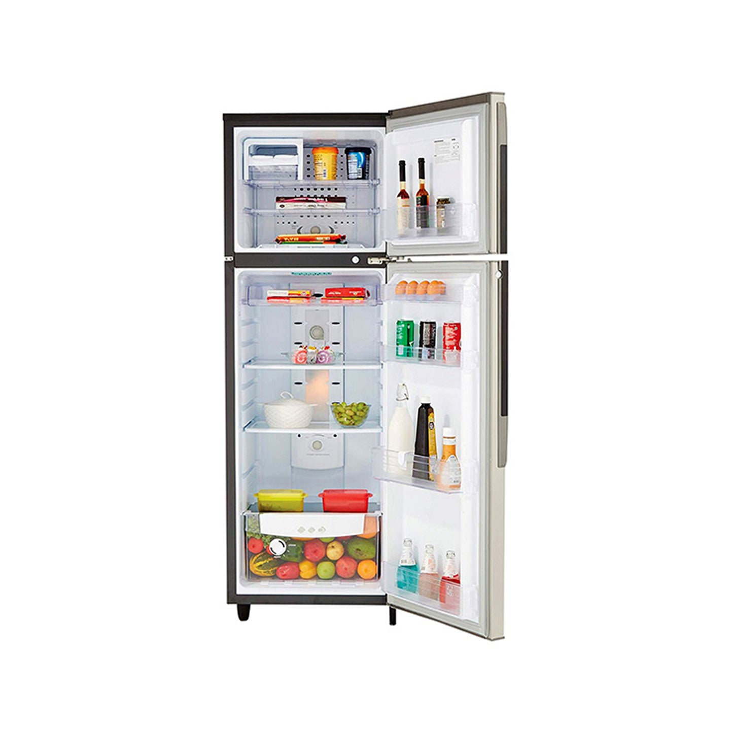Nikai 500L Fully No Frost Double Door Refrigerator, NRF500FSS