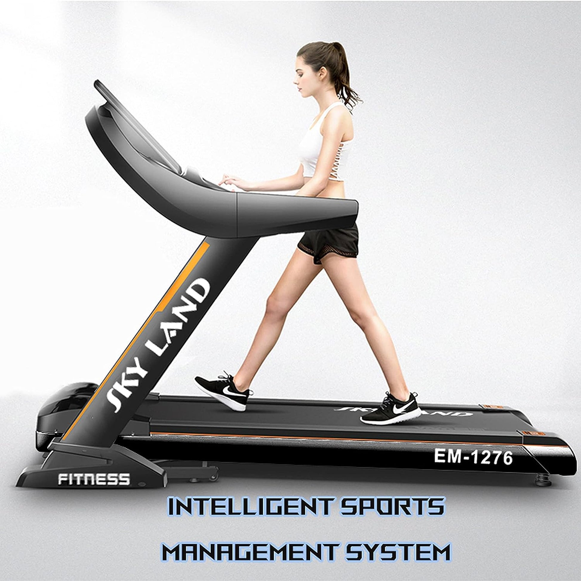 Sky Land Fitness 5.5HP Automatic Foldable Treadmill, EM-1276