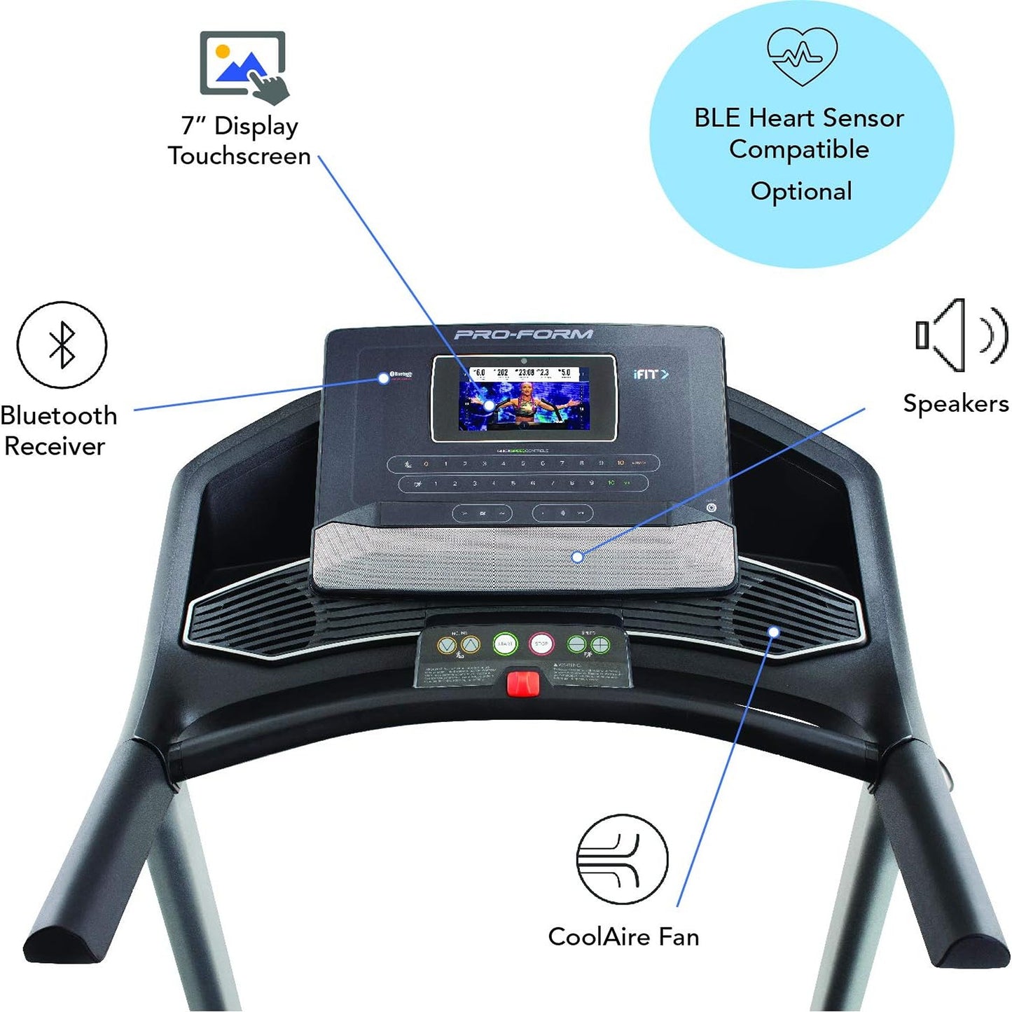Proform Carbon T7 Treadmill, PFTL87720 INT