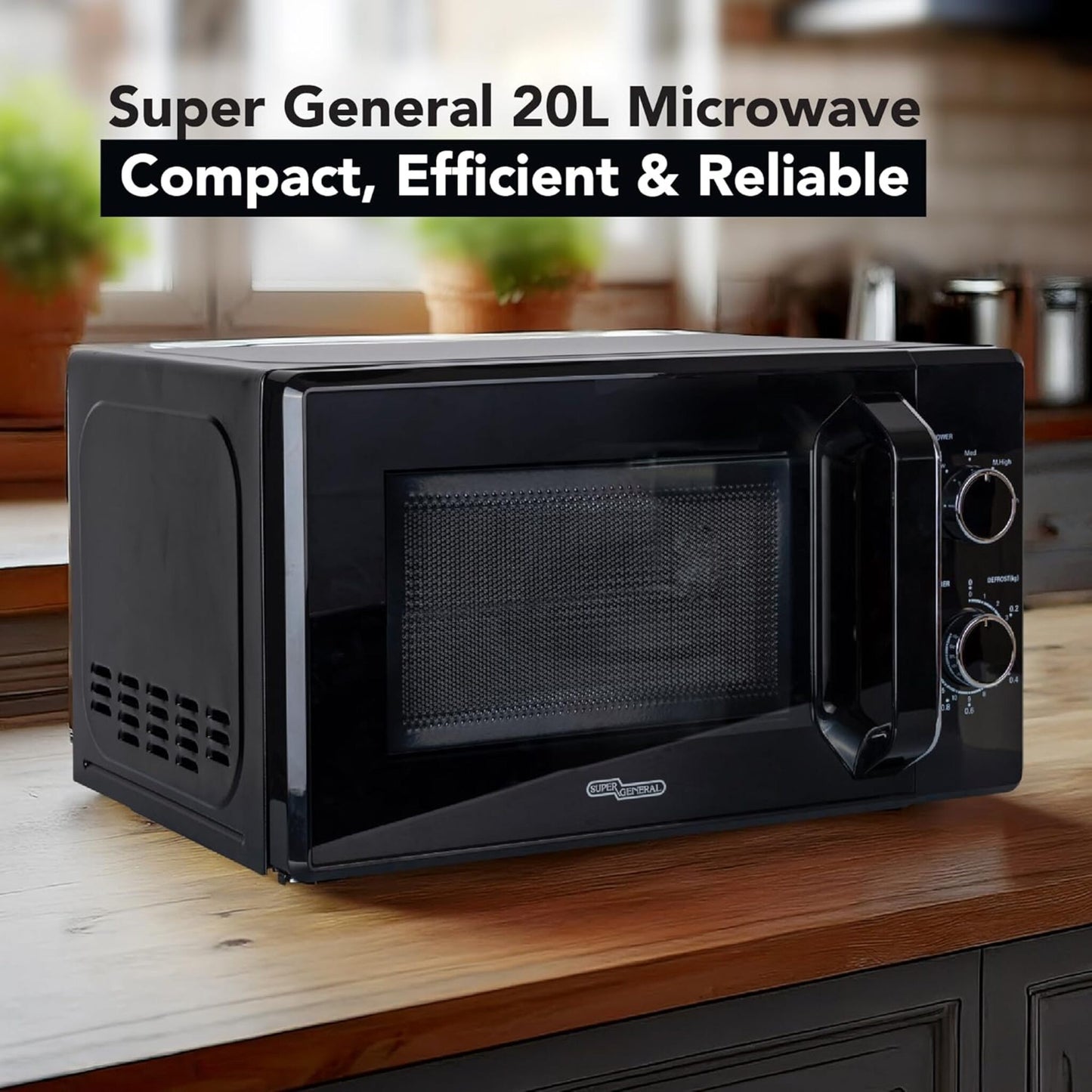 Super General 20L Microwave Oven, SGMM921NHB