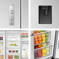 Hisense 869L Two Door Side by Side Refrigerator, RS3N668SMI3
