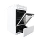 Euromaid 50X60Cm 4 Burner Cooking Range, GGFW50NG
