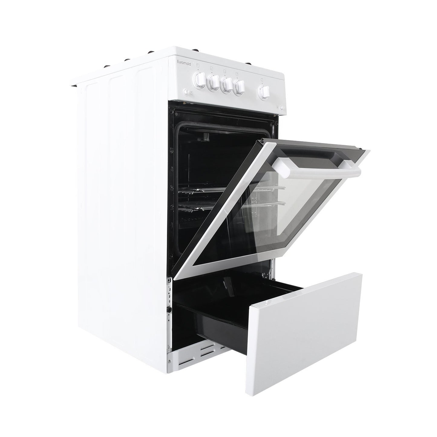 Euromaid 50X60Cm 4 Burner Cooking Range, GGFW50NG