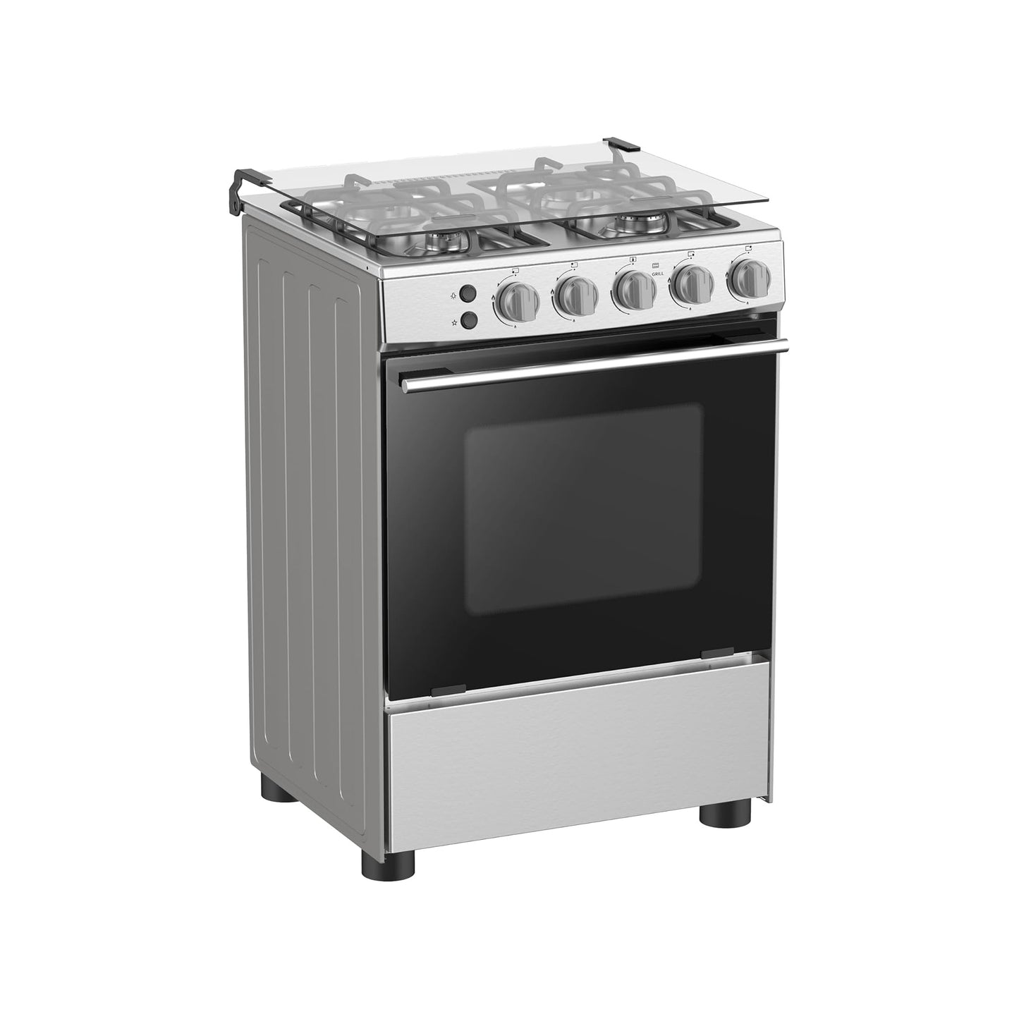 Hisense 60X60Cm 4 Burner Cooking Range, HFG60121X