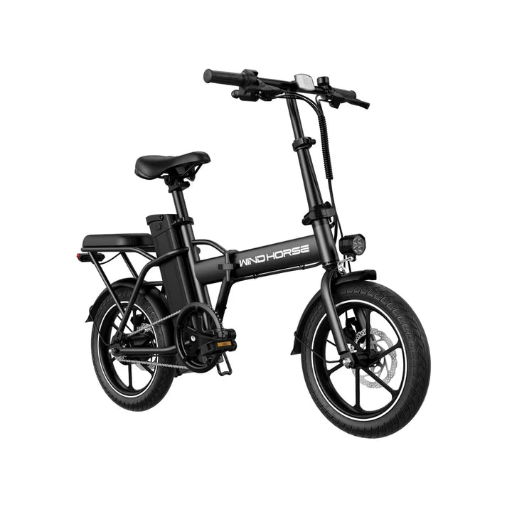Wind Horse W2 A Electric Bike, W2 A (Black)