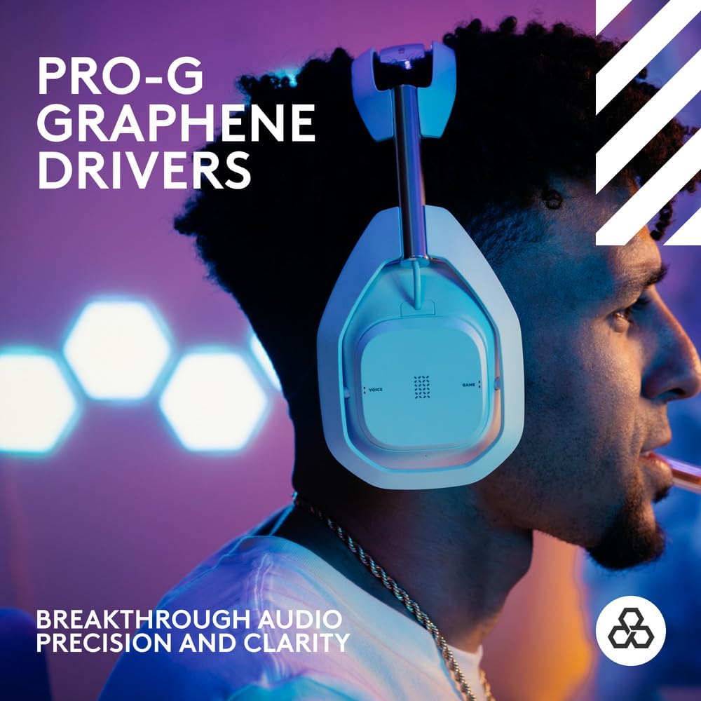 Logitech G Astro LIGHTSPEED Wireless Gaming Headset + Base Station
