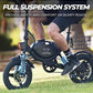 Wind Horse Electric Scooter 500W 25-35KM Range 35KM Speed, W3